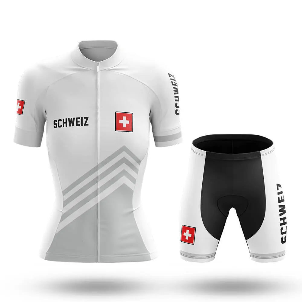 Schweiz S5 White - Women - Cycling Kit