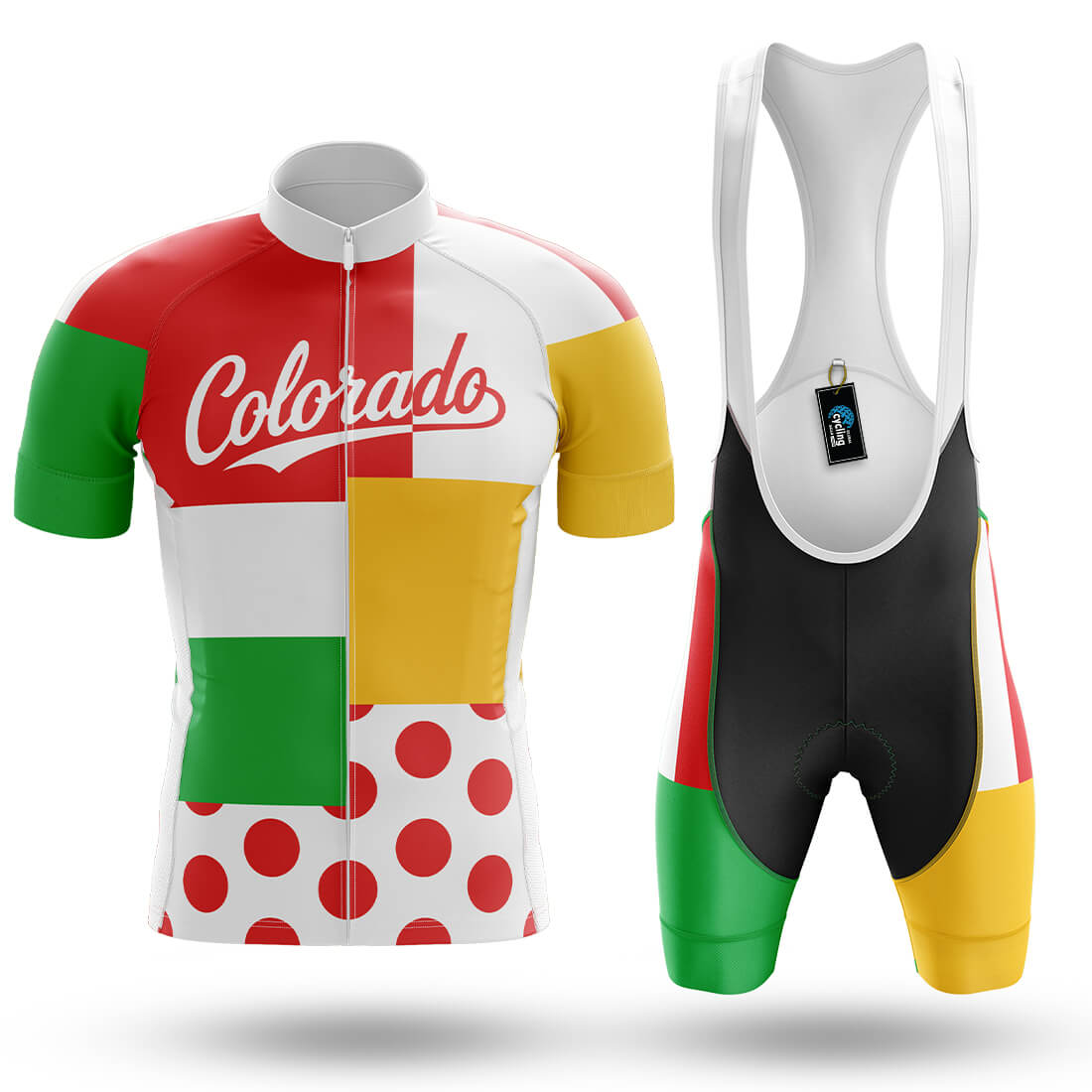 Colorado 1985 Grand Tour Inspired Men's Cycling Jersey - Men's Cycling Kit