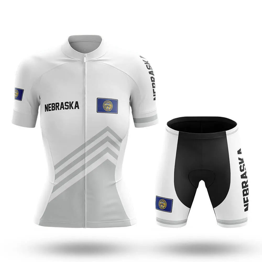 Nebraska S4 White - Women - Cycling Kit