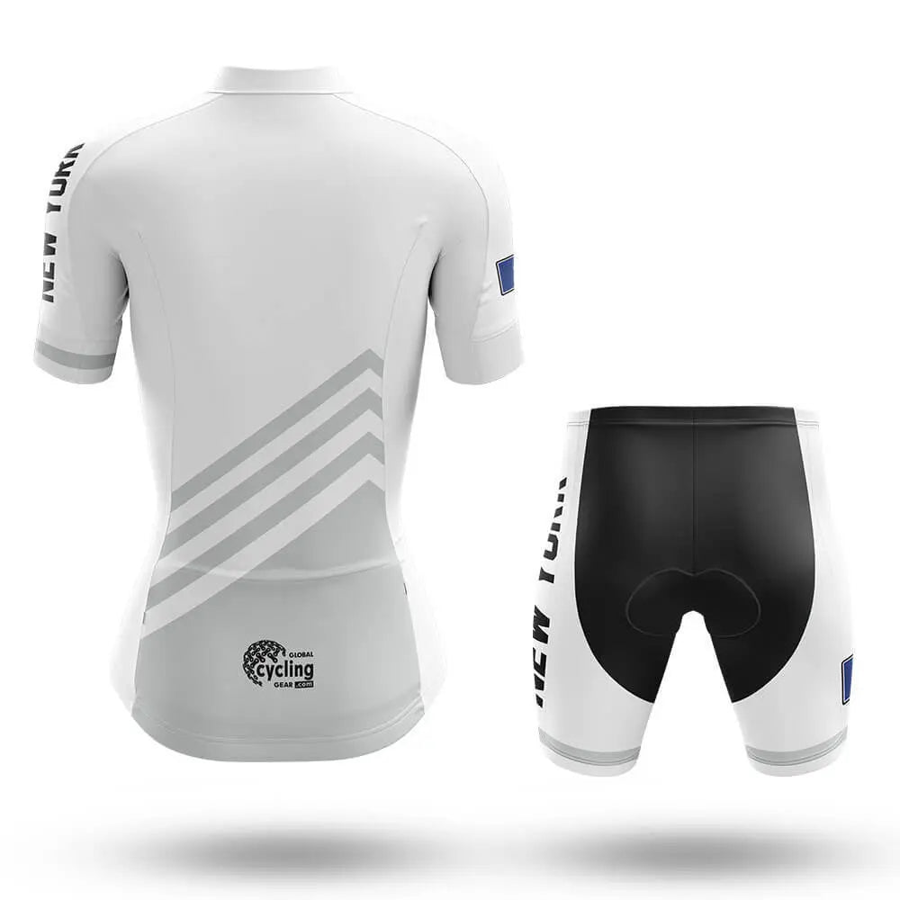 New York S4 White - Women - Cycling Kit