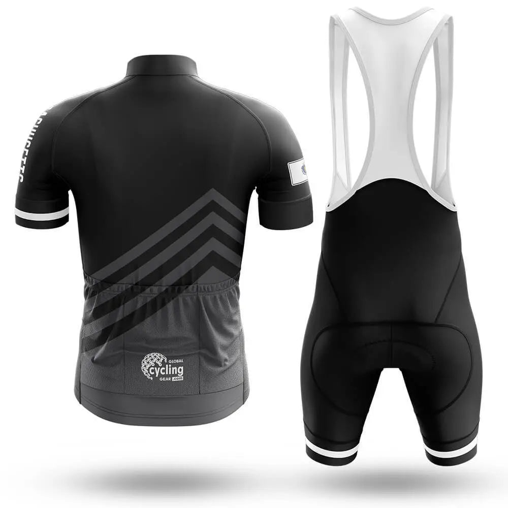 Massachusetts S4 Black - Men's Cycling Kit