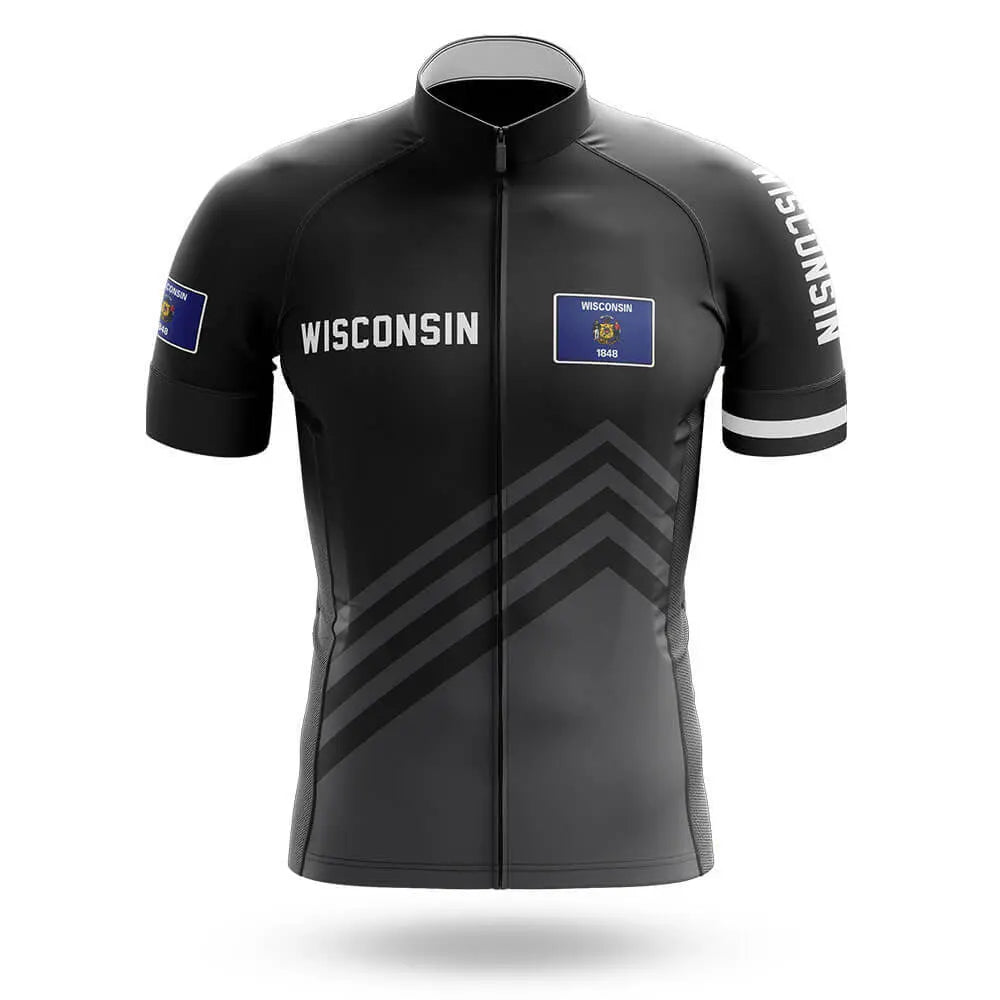 Wisconsin S4 Black - Men's Cycling Kit