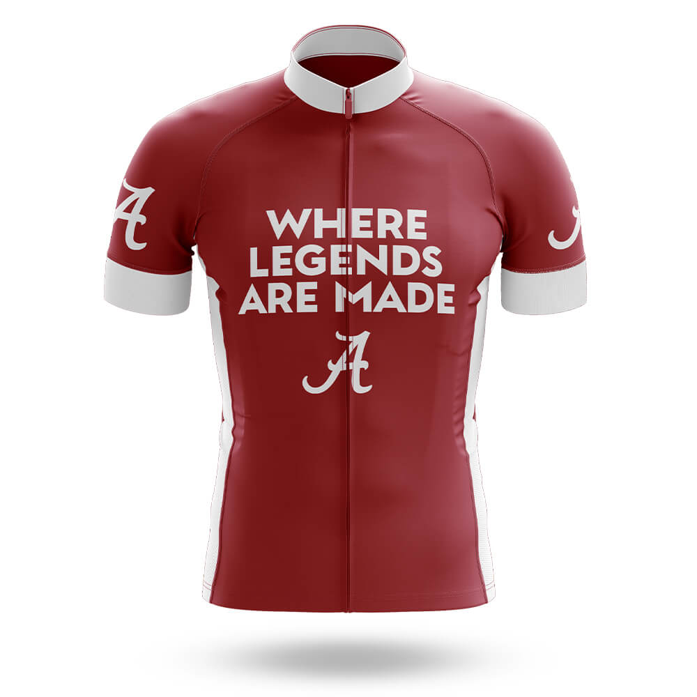 Alabama Where Legends are Made - Men's Cycling Kit