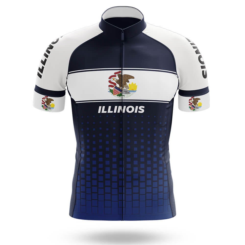 Illinois Cycling Jersey for Men